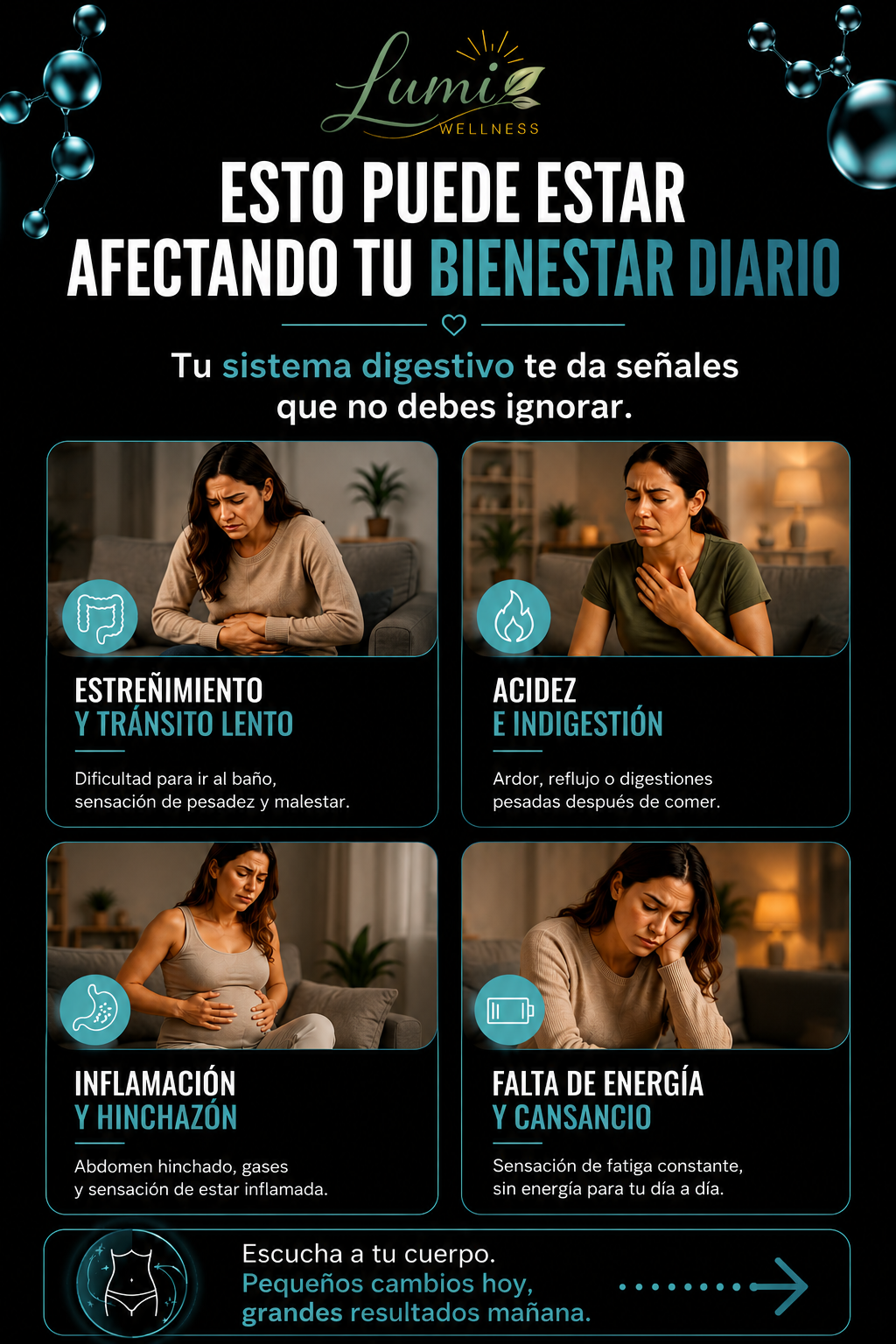 LIV 🍏| Fibra con Probióticos para Salud Digestiva y Bienestar Intestinal